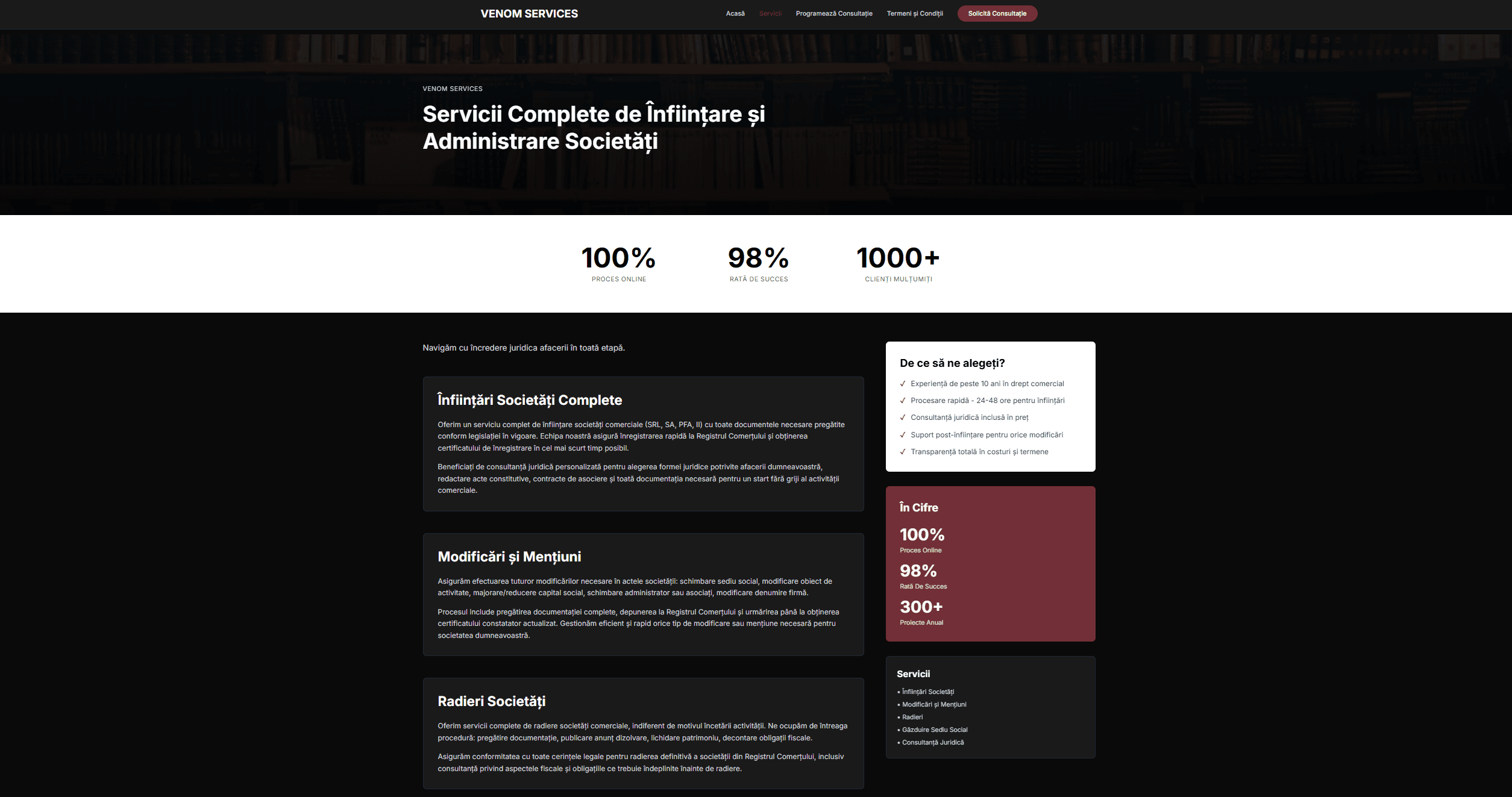 Venom Services screenshot 1